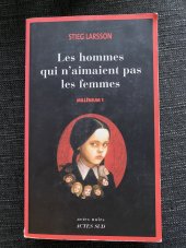 kniha Les hommes qui n'aiment pas les femmes, Actes sud 2005