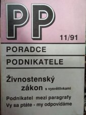 kniha Poradce podnikatele., Poradce podnikatele 1991