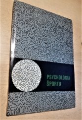 kniha Psychológia športu, Slovenské pedagogické nakladateľstvo 1971