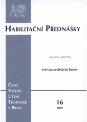 kniha Svět kancelářských budov = The world of office buildings, ČVUT 2009