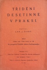 kniha Třídění desetinné v praksi, Svaz osvětový 1917