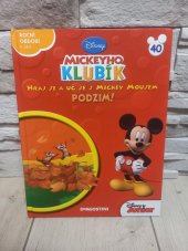 kniha Mickeyho klubík č.40  Podzim, deAgostini 2013