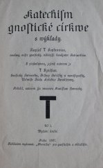 kniha Katechism gnostické církve, Sborník pro gnosticism a okkultism 1907