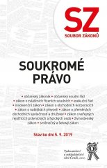 kniha Soubor zákonů Soukromé právo – stav ke dni 5. 9. 2019, Aleš Čeněk 2019