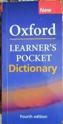 kniha OXFORD Learner's Pocket Dictionary 2011 4th edition, Oxford 2011