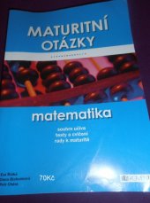 kniha Maturitní otázky z matematiky 25 podrobně zpracovaných témat, Radek Veselý 1997