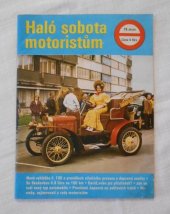 kniha Haló sobota motoristům příloha magazínu Haló sobota, přílohy Rudého práva, Rudé Právo 1975