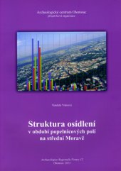 kniha Struktura osídlení v období popelnicových polí na střední Moravě, Archeologické centrum Olomouc 2014