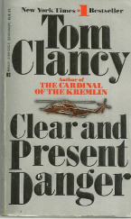 kniha Clear and Present Danger  (Jack Ryan #5), Berkley Books 1990