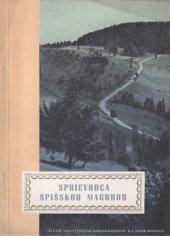 kniha Sprievodca Spišskou Magurou, STN 1955