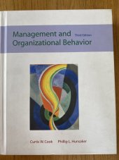 kniha Management and Organizational Behavior, McGraw-Hill 2001