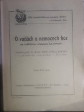 kniha O vadách a nemocech koz se zvláštním zřetelem ke krmení, Domov (Vlast. Knejzlík) 1941