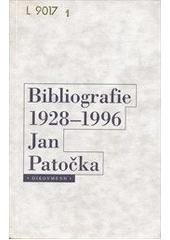 kniha Jan Patočka bibliografie 1928-1996, Oikoymenh 1997