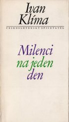 kniha Milenci na jeden den, Československý spisovatel 1970