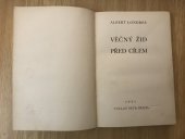 kniha Věčný žid před cílem, Václav Petr 1931