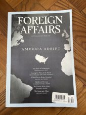 kniha Foreign affairs America drift, Archibald 2024