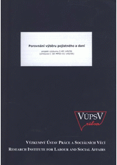 kniha Porovnání výběru pojistného a daní projekt výzkumu č. HR 149/06 (smlouva č. GK MPSV-01-140/06), VÚPSV 2008