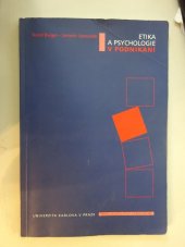 kniha Etika a psychologie v podnikání, Karolinum  2006