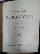 kniha Rukavička, F. Šimáček 1894