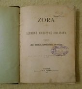 kniha Zora almanah moravské omladiny, Fr. A. Urbánek 1877