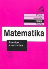 kniha Matematika. tercie, Prometheus 1996