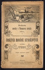 kniha Hodnota moučky z Thomasovy strusky vůbec, a českých mouček struskových zvláště , Kanceláře pro prodej fosfatové moučky z českých Thomasových železáren 1920