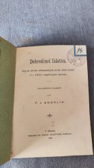 kniha Dobrodinci lidstva črty ze života světoznámých mužů, kteří získali si o lidstvo nepomíjející zásluhy, František Bačkovský 1898