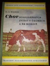 kniha Chov hospodářských zvířat v Čechách a na Moravě, Agrární nakladatelská společnost 1944