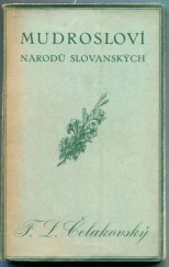 kniha Mudrosloví národů slovanských, Pavel Prokop 1940