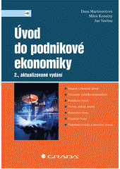 kniha Úvod do podnikové ekonomiky, Grada 2019