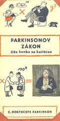 kniha Parkinsonov zákon čiže honba za kariérou, Vydavateľstvo politickej literatúry 1966