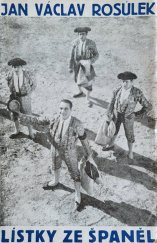 kniha Lístky ze Španěl, Václav Petr 1929