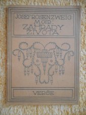 kniha Zahrady života verše, Knihovna mladých autorů 1908