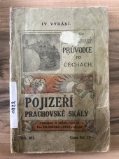 kniha Pojizeří a Prachovské Skály u Jičína, Edvard Grégr a syn 1922