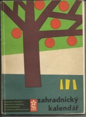 kniha Zahradnický kalendář 1958, SZN 1957