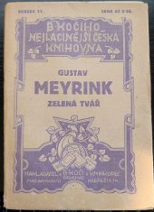 kniha Zelená tvář, Bedřich Kočí 1925