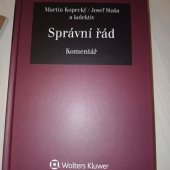 kniha Správní řád Komentář, Wolters Kluwer ČR 2022