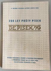 kniha De Pisek 1979 200 let pošty Písek, organizační výbor DE PISEK 1979