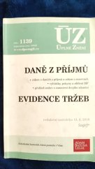 kniha Daně z příjmů  Evidence tržeb, Sagit 2016