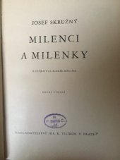 kniha Milenci a milenky, Jos. R. Vilímek 1933