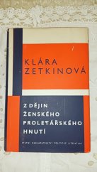 kniha Z dějin ženského proletářského hnutí v Německu, SNPL 1961