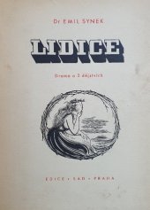 kniha Lidice drama o 3 dějstvích, Rebec 1946