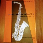 kniha Škola hry na saxofon, Bärenreiter Editio Supraphon 1993