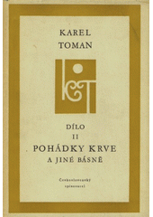 kniha Pohádky krve a jiné básně, Československý spisovatel 1957