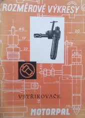 kniha Vstřikovače Motorpal rozměrové výkresy, OTS-Motorpal 1960