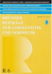 kniha Brünner Beiträge zur Germanistik und Nordistik., Masarykova univerzita 2001