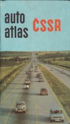 kniha Autoatlas ČSSR 1:400 000, Kartografie 1975