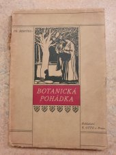 kniha Botanická pohádka, J. Otto 1907