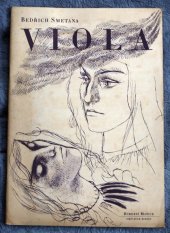 kniha Viola komická opera podle Shakespearovy veselohry "Večer tříkrálový" (zlomek), Hudební Matice Umělecké Besedy 1946