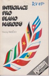 kniha Integrace pro blaho národů, Novosti 1982